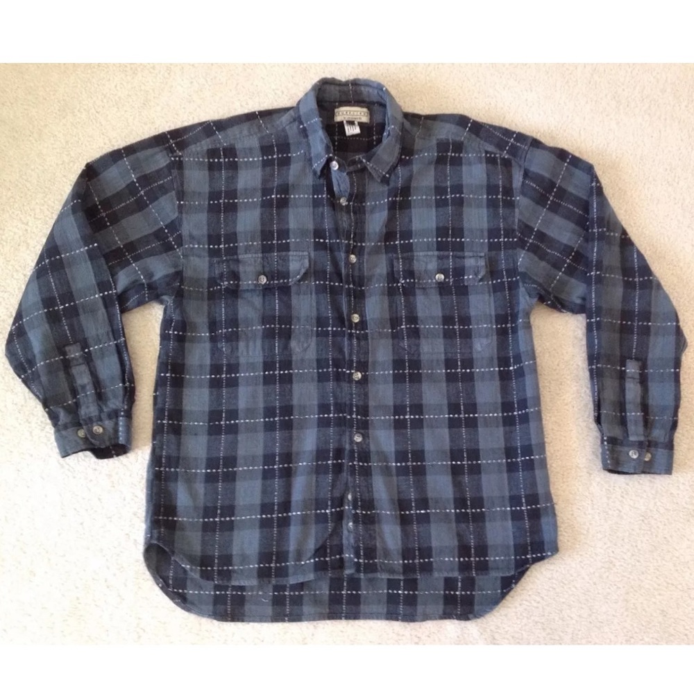 Men’s Supplies By UnionBay Plaid Shirt Size L